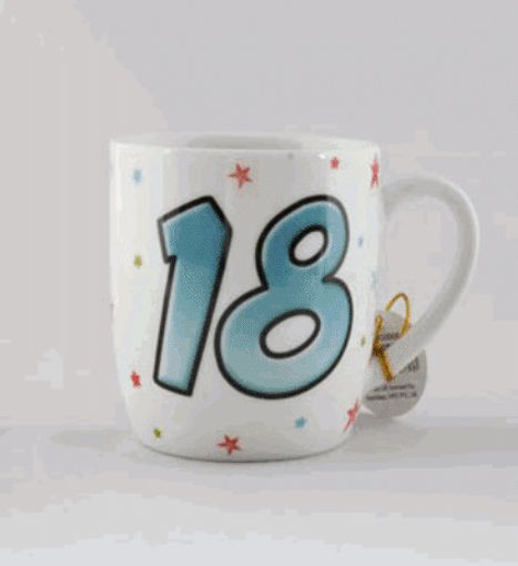 Picture of AGE 18 TURQUOISE MUG